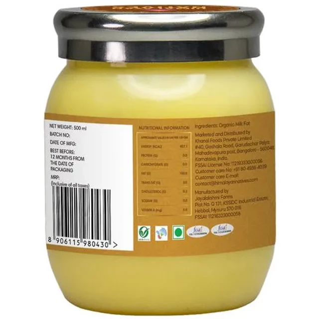 Himalayan Natives Cow Ghee-Tuppa - Organic Bilona, 500 ml-3.webp